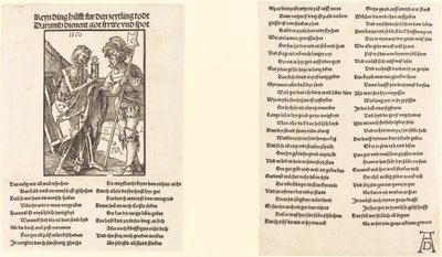 死とランスクネ 作： Albrecht Dürer