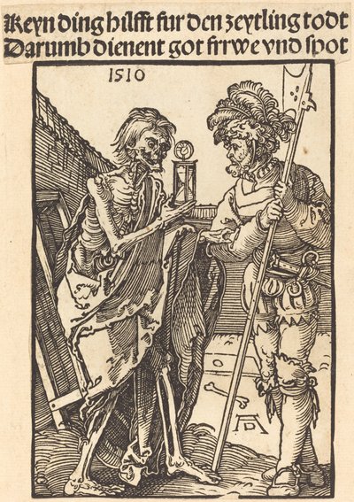 死とランスクネ 作： Albrecht Dürer