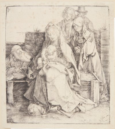 聖家族、6人 作： Albrecht Dürer
