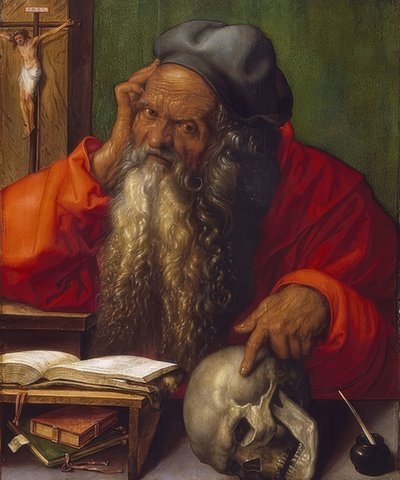 事件では聖ジェローム。 1521 作： Albrecht Dürer