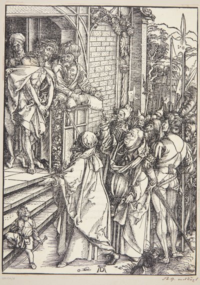 Ecce Homo - キリストのプレゼンテーション 作： Albrecht Dürer