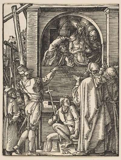 Ecce Homo, from The Small Passion, ca. 1509年。 作： Albrecht Dürer