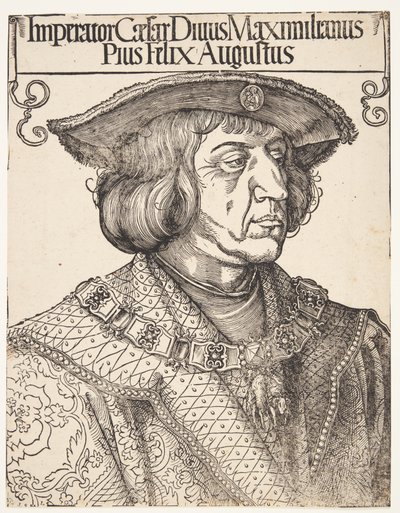 マクシミリアン1世 作： Albrecht Dürer