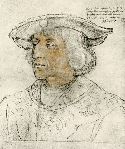 マクシミリアン1世 作： Albrecht Dürer