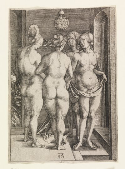 四人の裸婦 (四人の魔女) 作： Albrecht Dürer