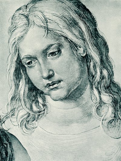 12歳の少年イエスの頭 作： Albrecht Dürer