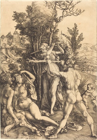 十字路のヘラクレス 作： Albrecht Dürer