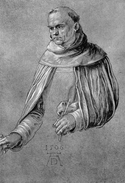 聖ドミニクス、1506、1936 作： Albrecht Dürer