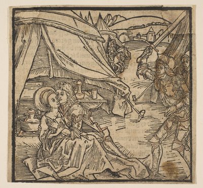 リッターフォンターンのイラスト、1493年 作： Albrecht Dürer
