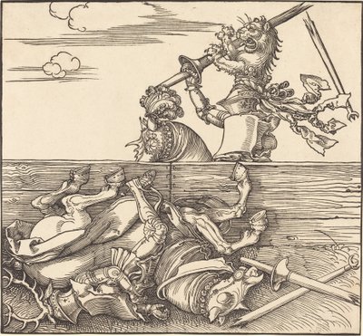 イタリアの馬上槍試合 作： Albrecht Dürer