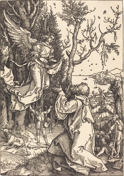 ヨアヒムと天使 作： Albrecht Dürer