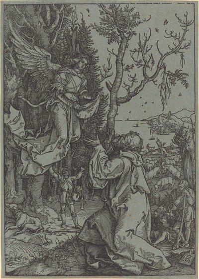 ヨアヒムと天使 作： Albrecht Dürer