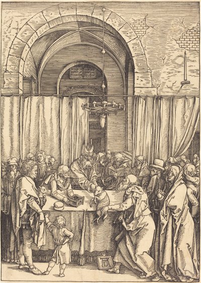 ヨアヒムの捧げ物は拒否されました 作： Albrecht Dürer