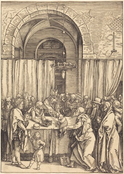 ヨアキムの供物の拒絶 作： Albrecht Dürer