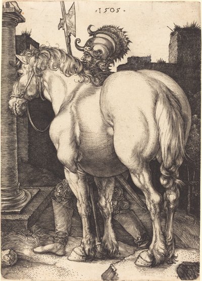 大きな馬 作： Albrecht Dürer