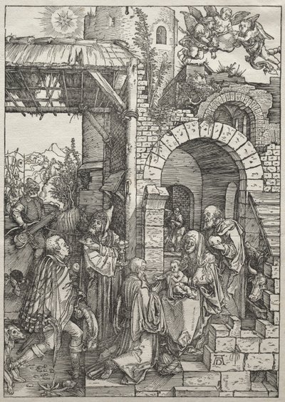 聖母の生涯：マギの崇拝 作： Albrecht Dürer