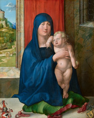 マドンナとチャイルド[表] 作： Albrecht Dürer