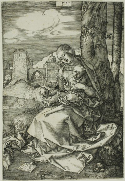 梨とマドンナ 作： Albrecht Dürer