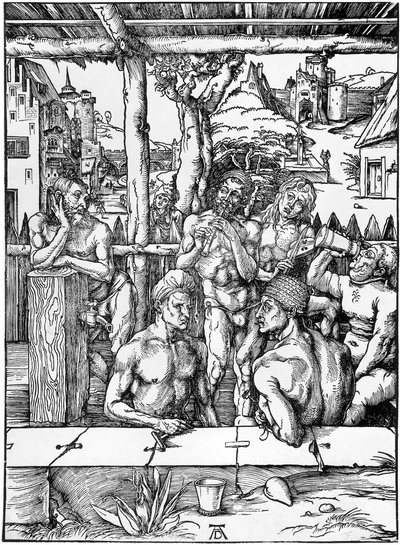 男性用浴場 作： Albrecht Dürer