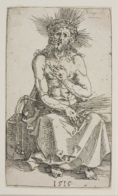悲しみの男、着席 作： Albrecht Dürer