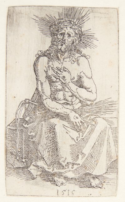 悲しみの人、シデンデ 作： Albrecht Dürer