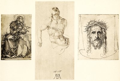 草原のマリア 作： Albrecht Dürer