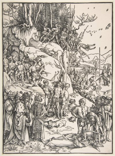 万の殉教.nd 作： Albrecht Dürer