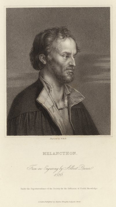Melancthon-ドイツの改革者およびマーティンルーサーとの協力者（1497 1560） 作： Albrecht Dürer
