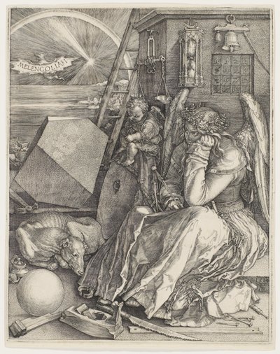 Melencolia I、1514 作： Albrecht Dürer