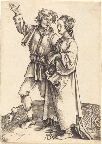 農民とその妻 作： Albrecht Dürer