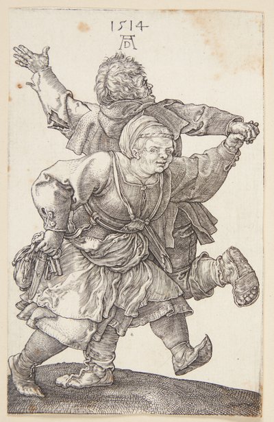 踊る農民夫婦 作： Albrecht Dürer