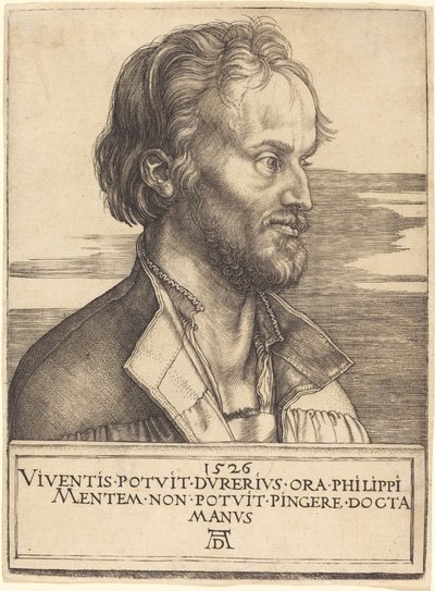 フィリップ・メランヒトン 作： Albrecht Dürer