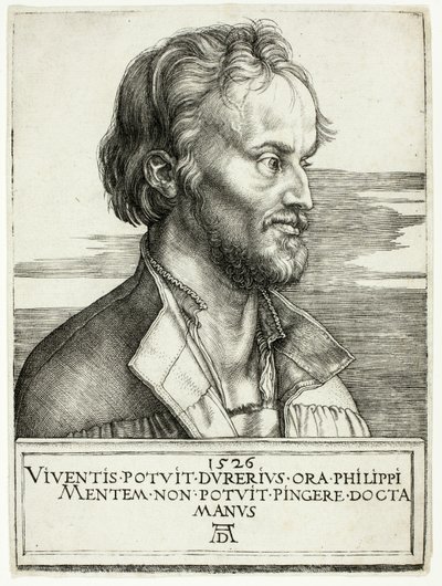 フィリップ・メランヒトン 作： Albrecht Dürer