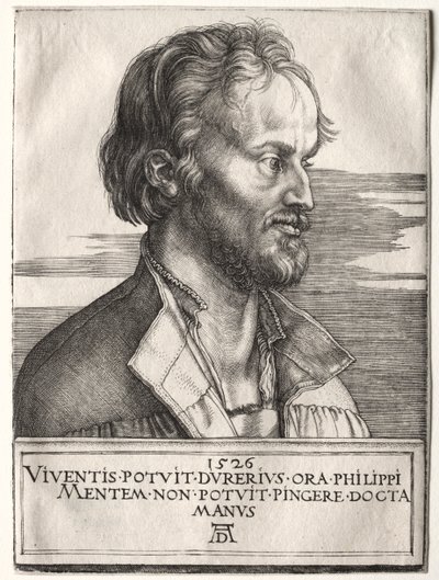メランヒトンのフィリップ 作： Albrecht Dürer