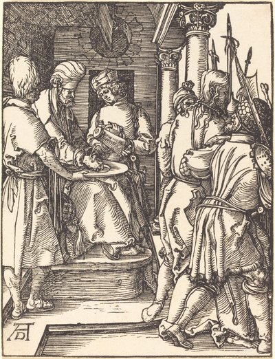 手を洗うピラト 作： Albrecht Dürer