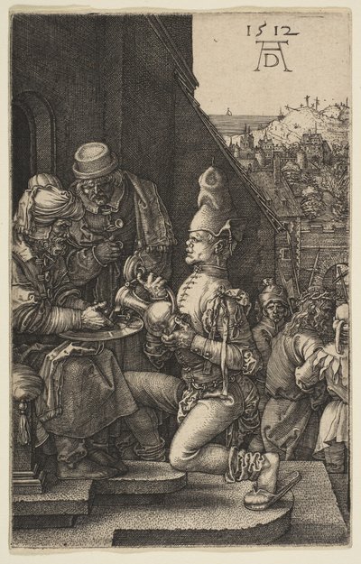 1512年、情熱から手を洗うピラト 作： Albrecht Dürer