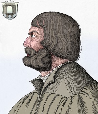 アルブレヒトデューラーの肖像、1527年、1906年 作： Albrecht Dürer
