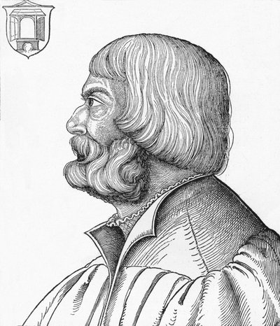 アルブレヒトデューラーの肖像、1527年、1906年 作： Albrecht Dürer