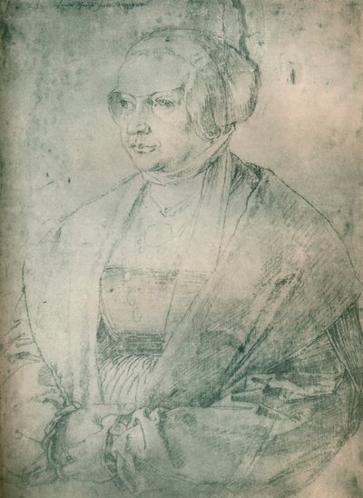 女性の肖像、c1500-1520、1903 作： Albrecht Dürer