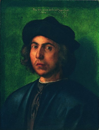 若い男の肖像
















 緑を背景に 作： アルブレヒト・デューラー