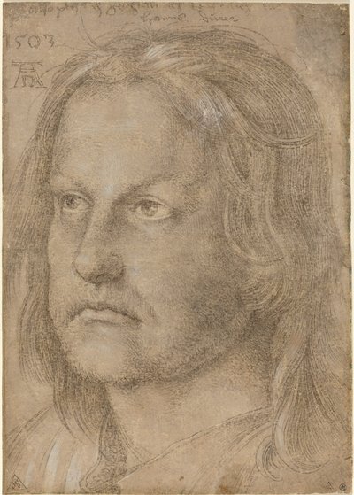 見知らぬ男の肖像 作： Albrecht Dürer