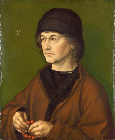 アーティストの父親の肖像 作： Albrecht Dürer