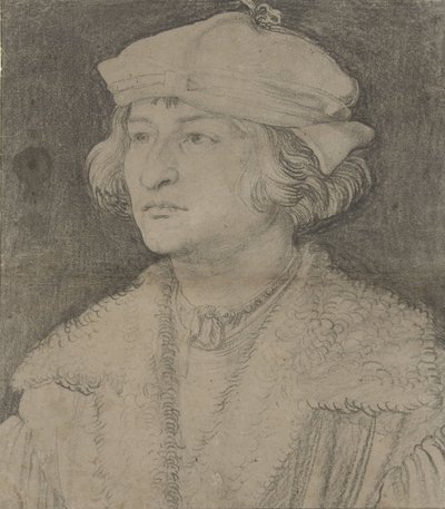 帽子をかぶった若い男の肖像、1506年頃 作： Albrecht Dürer