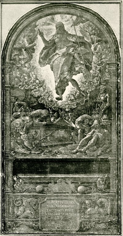 復活 作： Albrecht Dürer