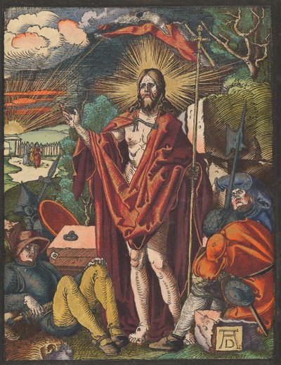 小さな木版画の情熱からの復活.nd 作： Albrecht Dürer