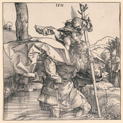 聖クリストファー 作： Albrecht Dürer