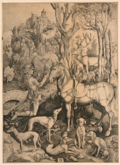 サン・ユースタス 作： Albrecht Dürer