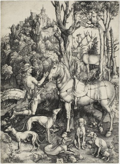 サン・ユースタス 作： Albrecht Dürer