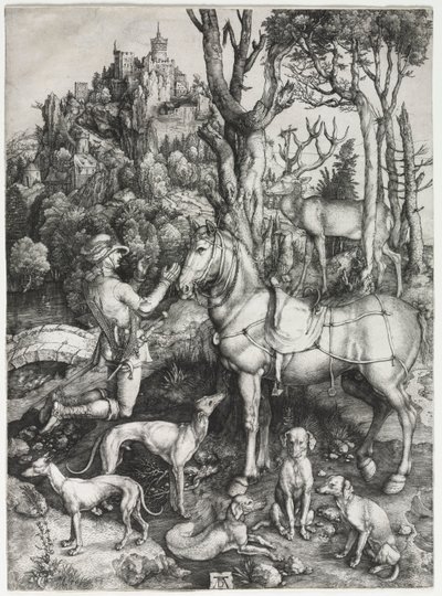 サン・ユースタス 作： Albrecht Dürer