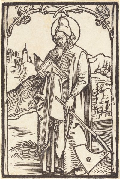 聖マティアス 作： Albrecht Dürer